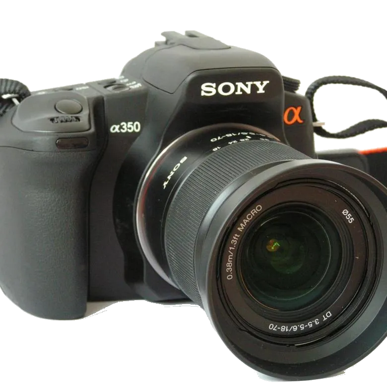 Замена вспышки Sony A350 