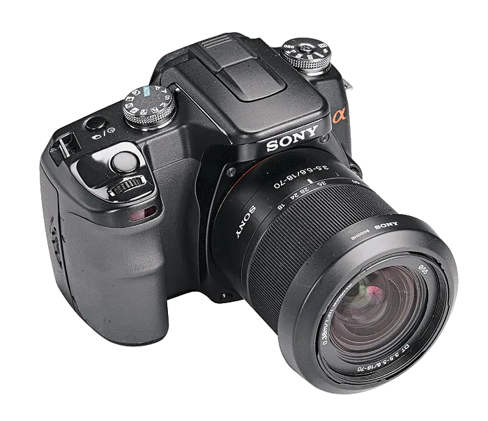 Замена вспышки Sony  A100